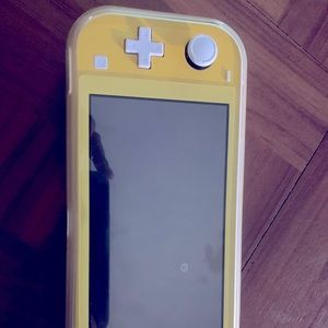 Switch it already has a case and screen protector.